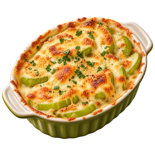 Chouchoute Gratin sticker illustration