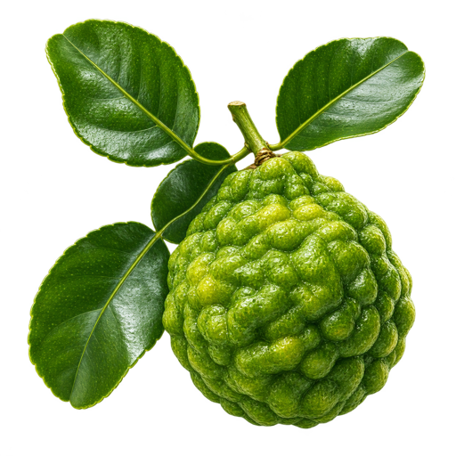 Kaffir Lime sticker illustration