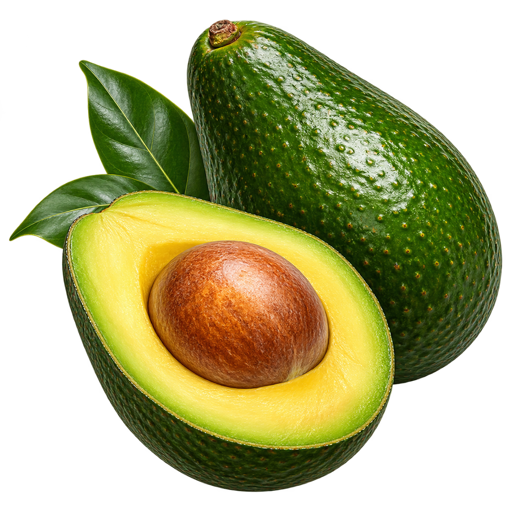 Maré Avocado sticker illustration
