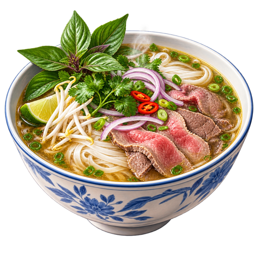 Pho Nouméa sticker illustration