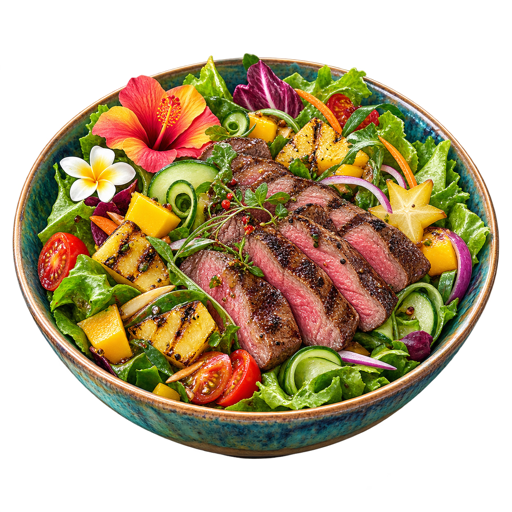 Venison Salad sticker illustration