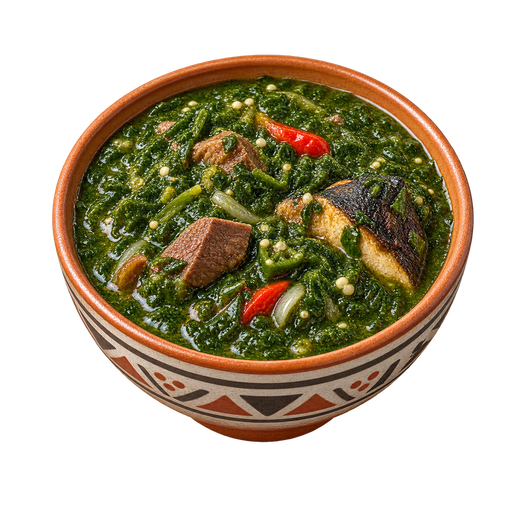 Jute Mallow Soup sticker illustration