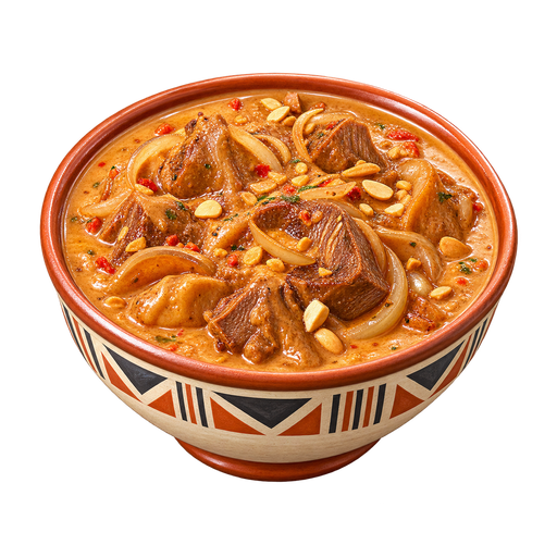 Groundnut Soup sticker illustration