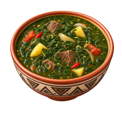 Moringa Soup sticker illustration