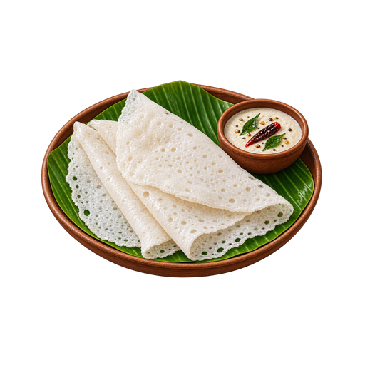 Neer Dosa sticker illustration