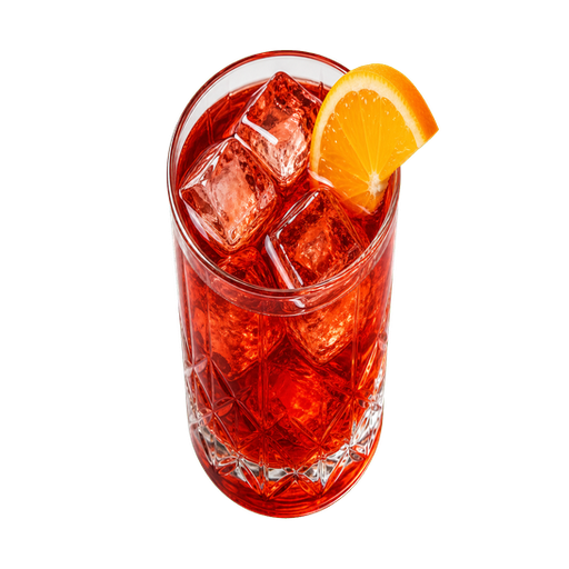 Negroni sticker illustration