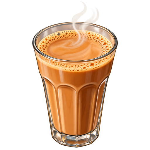 Nepali Tea sticker illustration
