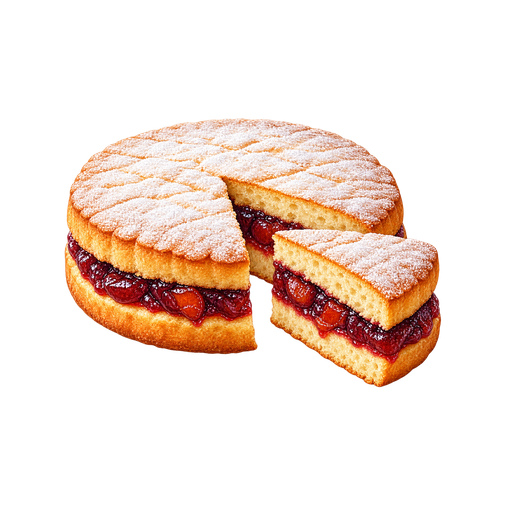 Nevsky pirog sticker illustration