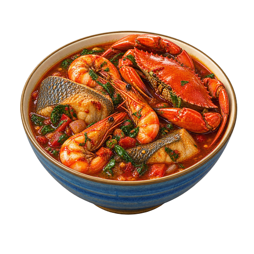 Fisherman Soup sticker illustration