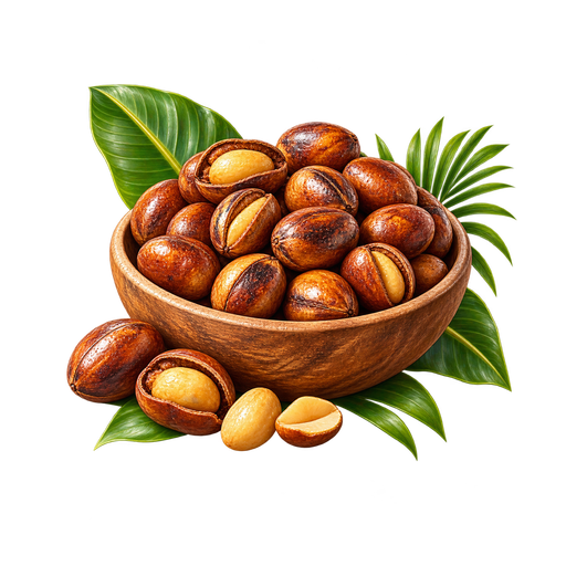 Ngali Nut sticker illustration