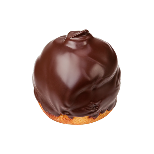 Chocolate Cream Puff sticker illustration
