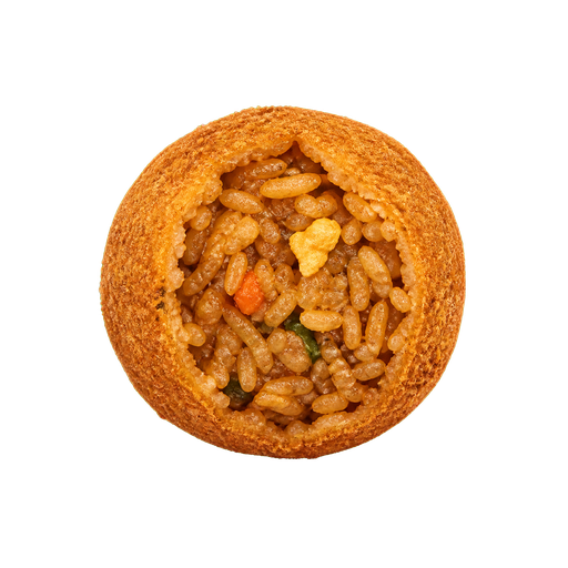 Fried Rice Ball sticker illustration