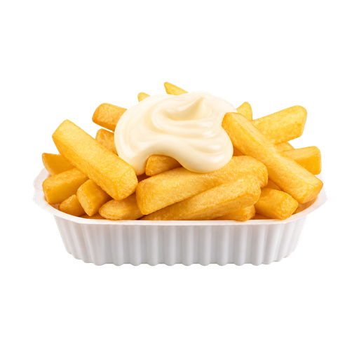 Dutch Fries sticker illustration
