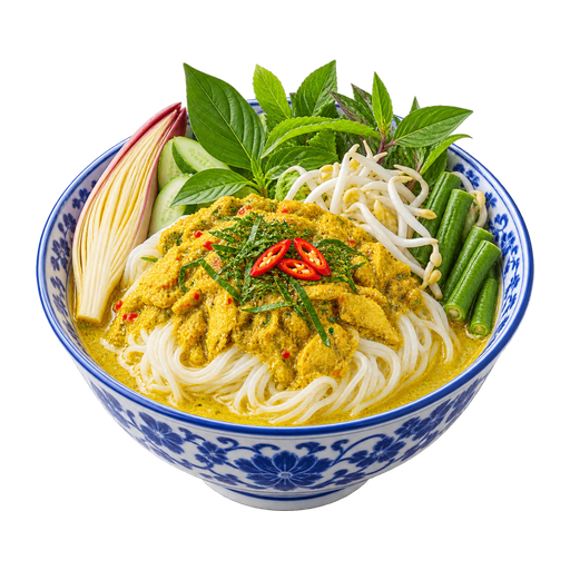 Num Banh Chok sticker illustration