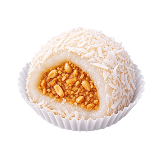Nuomici Coconut Rice Ball sticker illustration