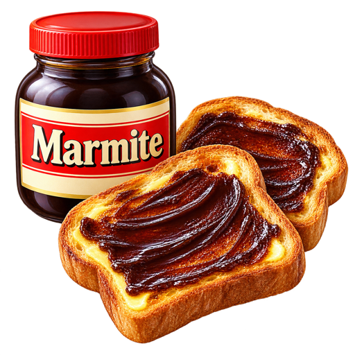 New Zealand Marmite sticker illustration