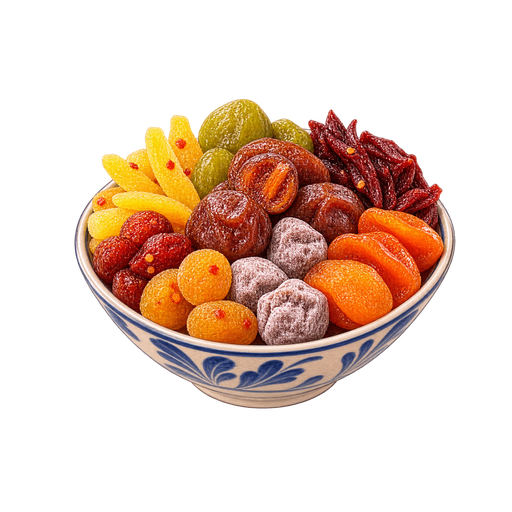 Ô mai (Sugared or Salted Fruit) sticker illustration