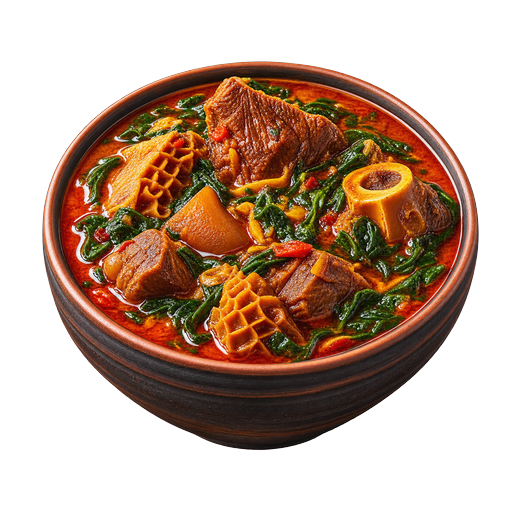 Ofe Akwu sticker illustration
