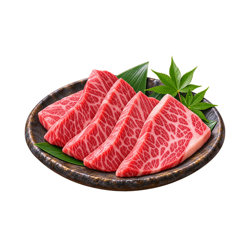 Ohmi beef sticker illustration