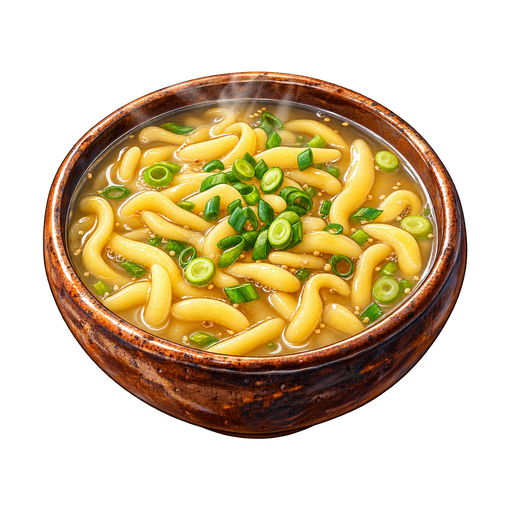 Olchaengi guksu (Tadpole Noodles) sticker illustration