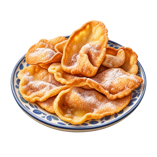 Andorran Ear-Shaped Pastry sticker illustration