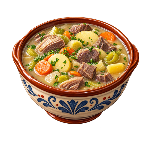 Ørkdalssodd (Orkdal Soup) sticker illustration