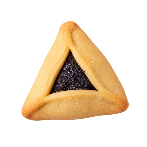 Hamantaschen sticker illustration