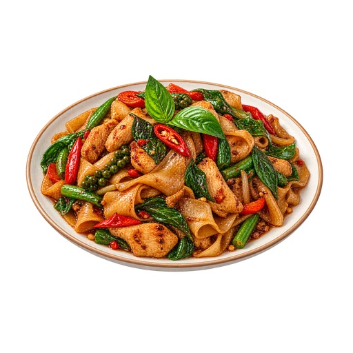 Pad Kee Mao sticker illustration