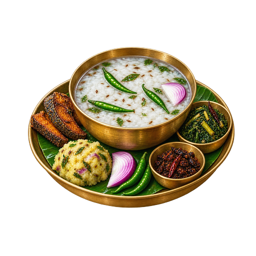 Pakhala sticker illustration