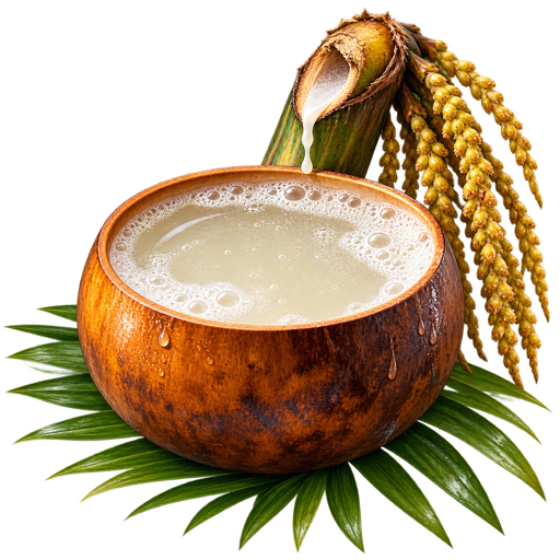 Congolese Palm Wine sticker illustration