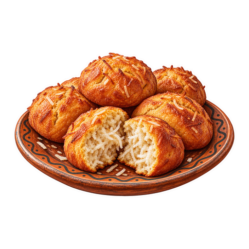 Pan de Coco sticker illustration