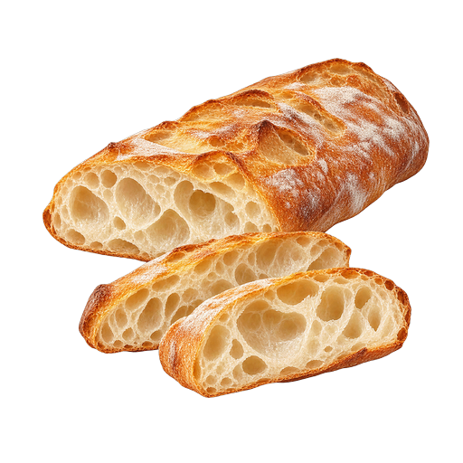 Catalan Glass Bread sticker illustration