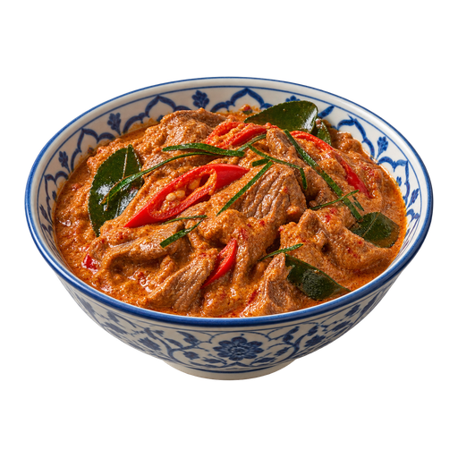 Panang Curry sticker illustration