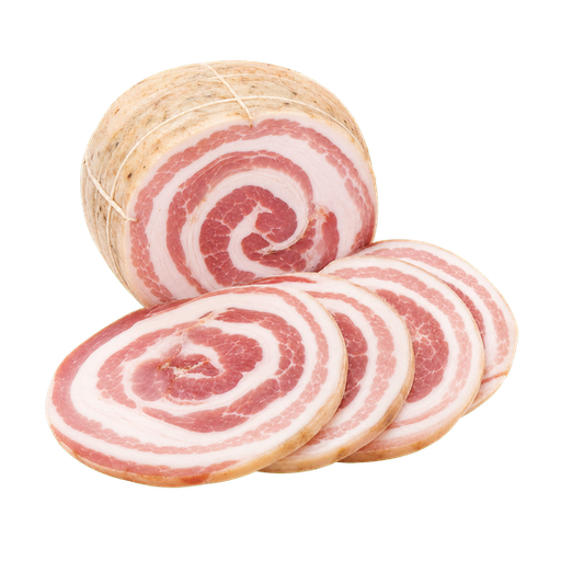 Pancetta sticker illustration