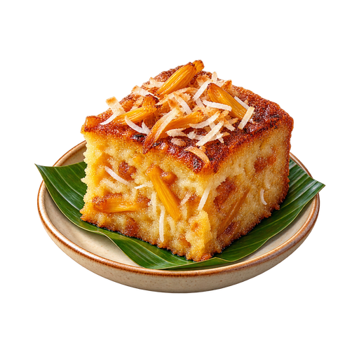 Pandanus Cake sticker illustration