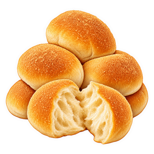 Pandesal sticker illustration