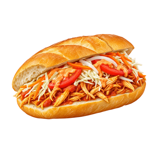 Panes con Pollo sticker illustration