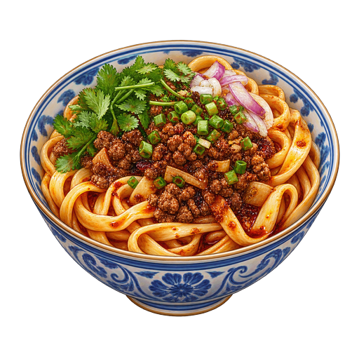 Panthay Noodles sticker illustration