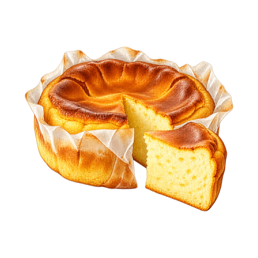 Portuguese Sponge Cake sticker illustration