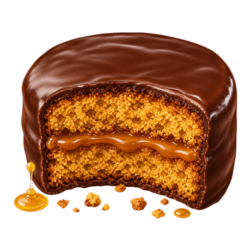 Pão de Mel sticker illustration