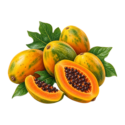 Papaya Arequipeña sticker illustration