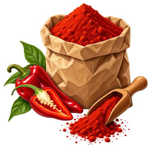 Žitava Paprika sticker illustration