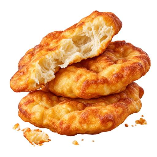 Fry Bread sticker illustration