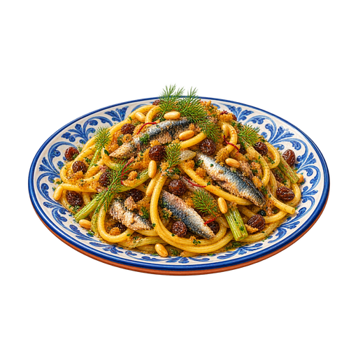 Pasta chî Sàrdi sticker illustration