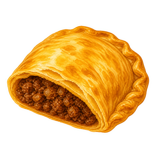 Pastelito Andino sticker illustration