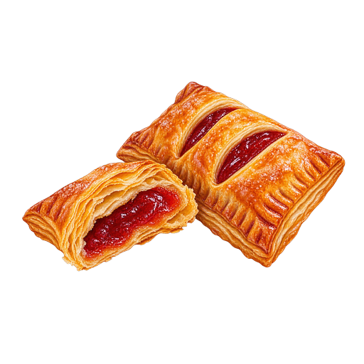Pastelito de Guayaba sticker illustration