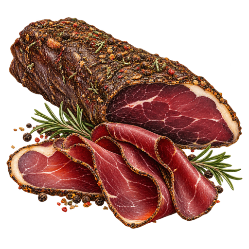 Pastrma sticker illustration