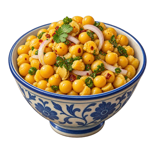 Boiled Yellow Peas sticker illustration