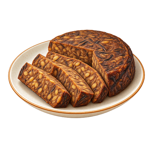 Fermented Bean Cake sticker illustration