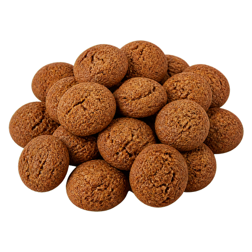 Pebernødder (Pepper Nuts) sticker illustration